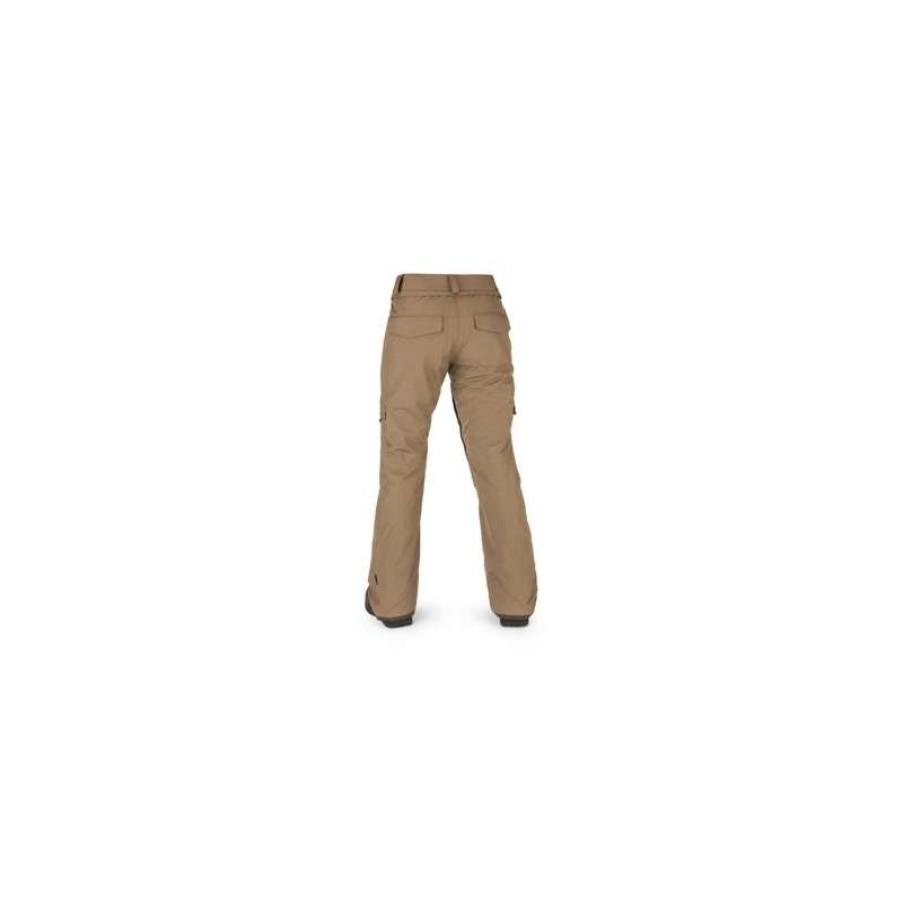 Technical Clothing * | Excellent Quality Volcom Aston Gore-Tex Ski Pants (Coffee) Woman