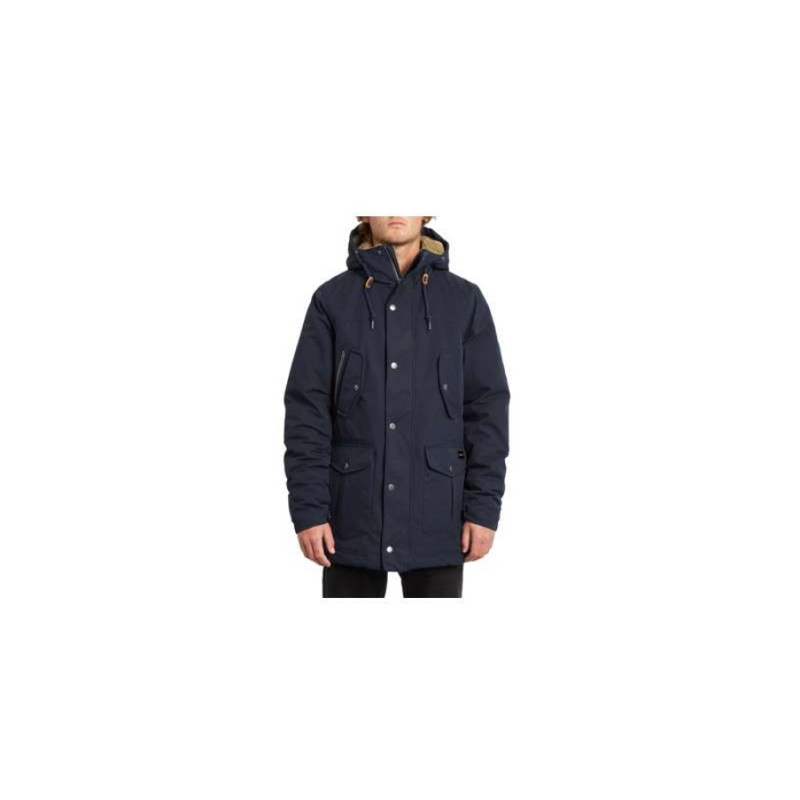 Technical Clothing * | Cut Price Volcom Starget 5K Jacket (Navy) Man