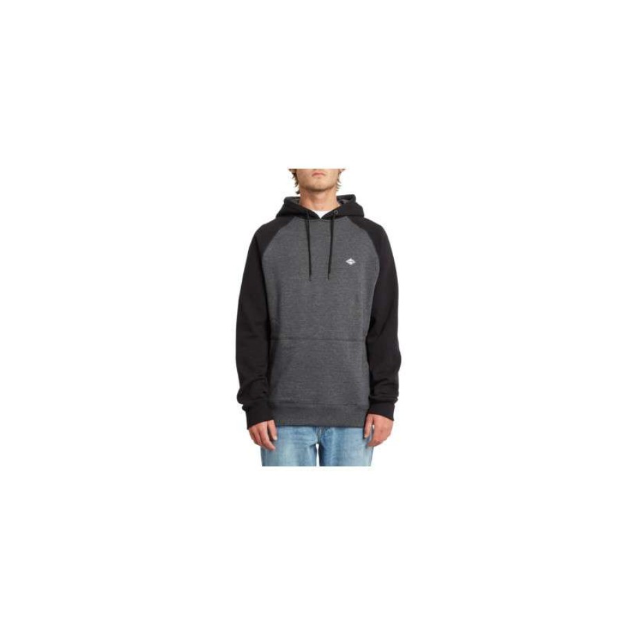 Technical Clothing * | Original Model Volcom Homak (Heather Grey) Man Hoodie