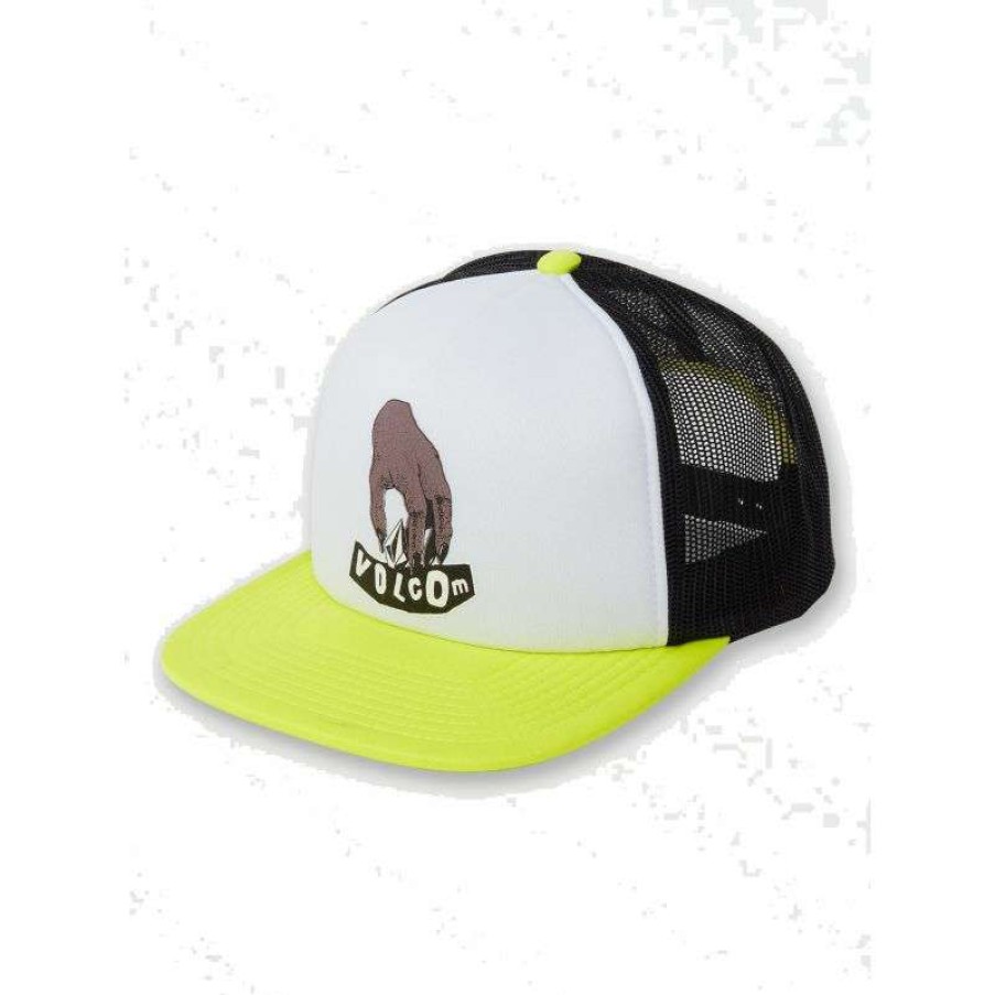 Technical Clothing * | Superior Style Volcom High Ten Cheese Cap (Limeade) Men